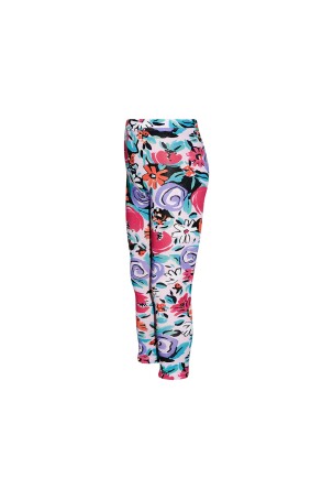 Vintage Flowers Kız Çocuk Desen Tayt - 3